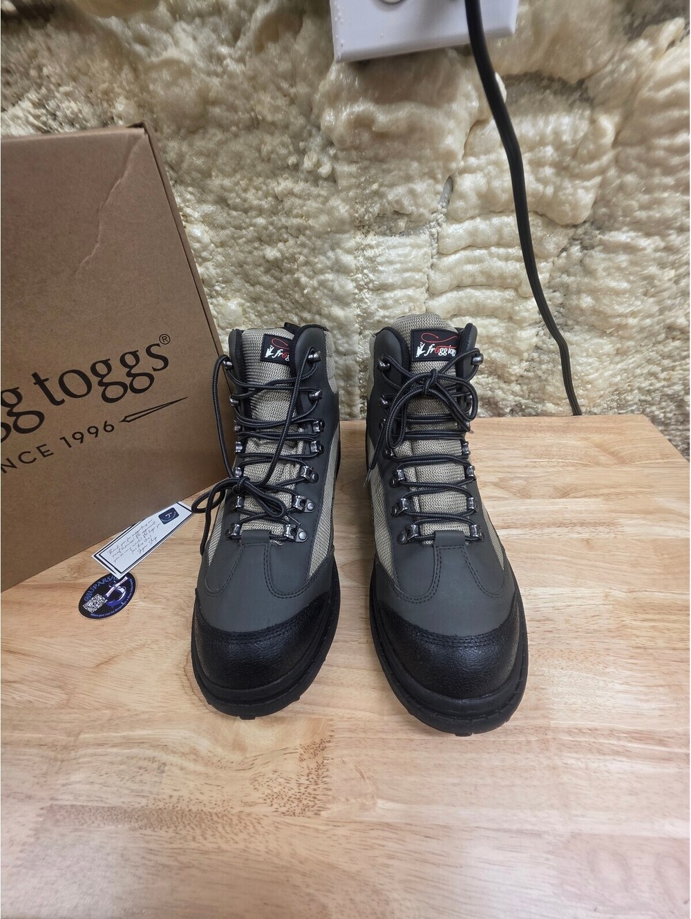 FROGG TOGGS MEN’S HELLBENDER FISHING WADING BOOT CLEATED SOLE SIZE 11